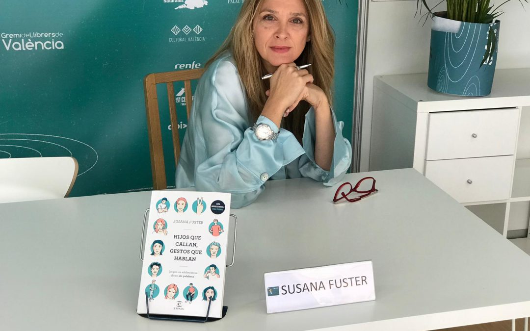 Susana Fuster sigue la promoción de su libro